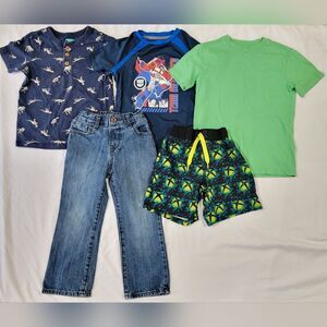 Boys Size 4t / 5 - Bundle Of 5 Pieces Clothing